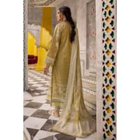 Glitter Printed Lawn Unstitched Suit CL-32538A 3PC - image 5