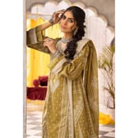 Glitter Printed Lawn Unstitched Suit CL-32538A 3PC - image 4