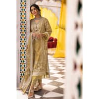 Glitter Printed Lawn Unstitched Suit CL-32538A 3PC - image 2