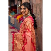 Gold and Lacquer Lawn Printed Unstitched Suit CL-32535A 3PC - image 3
