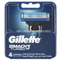 Gillette Mach 3 Turbo Shaving Razor Carts