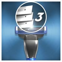 Gillette Mach3 Turbo Shaving Razor 2 Up - image 2