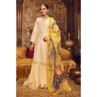 Embroidered Lawn Unstitched Suit with Printed Jacquard Dupatta FE-32043 3PC - image 4