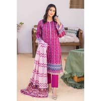 Lawn Printed Unstitched Suit CL-32328B 3PC - image 3