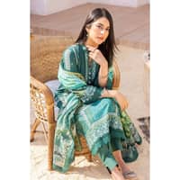 Embroidered Lawn Printed Unstitched Suit CL-32389 3PC - image 4