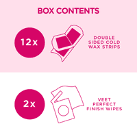 Veet Cold Wax Strips For Normal Skin 12 Strips - image 5