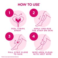 Veet Cold Wax Strips For Dry Skin 12 Strips - image 2