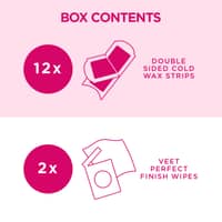 Veet Cold Wax Strips For Dry Skin 12 Strips - image 5