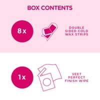 Veet Face Wax Strips For Senstive Skin 8 Strips - image 5