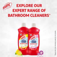 Harpic Bathroom Cleaner Stain Removal 10x Better Cleaning Lemon 1L - image 6