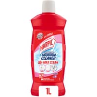 Harpic Bathroom Cleaner Stain Removal 10x Better Cleaning Floral 1L