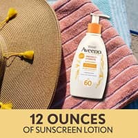 Aveeno Protect + Hydrate Moisturizing Body Sunscreen Lotion SPF 60 354ml - image 2