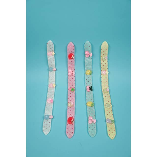 Penguins Baby Girl Multicolor Magic Hair Band Pack Of 4