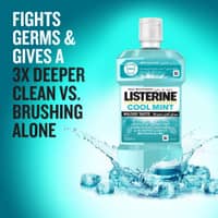 Listerine Mouth Wash Cool Mint Zero Alcohol Smooth 500ml - image 2