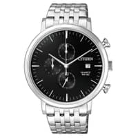 Citizen Gents Quartz Stainless Steel Watch AN3610-55E Black