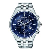 Citizen Stainless Steel Gents Watch AT2140-55L Dark Blue