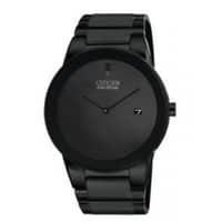 Citizen Gents Eco-Drive Stainless Steel Watch AU1065-58E Black