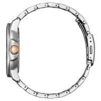 Citizen Stainless Steel With Two-Tone Rose Gold Plating Gents Watch AW1524-84E Black - image 2