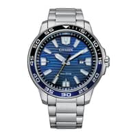 Citizen Stainless Steel Gents Watch AW1525-81L Electric Blue