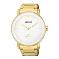 Citizen Gents Quartz Stainless Steel Watch BE9182-57A White