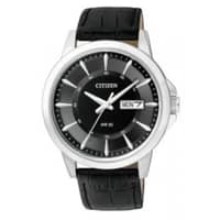 Citizen Gents Quartz Leather Strap Watch BF2011-01E Black