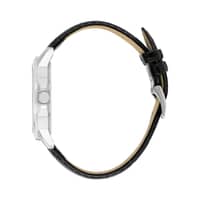 Citizen Gents Quartz Leather Strap Watch BF2011-01E Black - image 2
