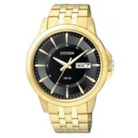 Citizen Stainless Steel with Gold Plating Gents Watch BF2013-56E Black