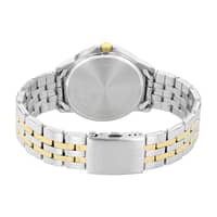Citizen Stainless Steel With Two-Tone Gold Plating Gents Watch BF2018-52H Black - image 2