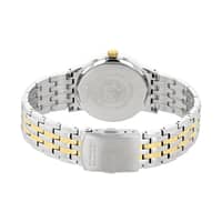 Citizen Gents Eco-Drive Stainless Steel Strap With Two-Tone Gold Plating Watch BM6774-51A White - image 2