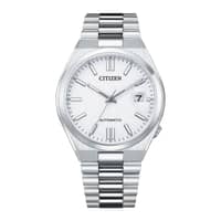 Citizen Mechanical Men Watch NJ0150-81A White