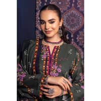 Ideas Khaddar Printed Unstitched Suit K-32012 3PC - image 5