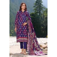Ideas Khaddar Printed Unstitched Suit K-32013A 3PC
