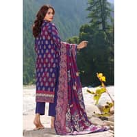 Ideas Khaddar Printed Unstitched Suit K-32013A 3PC - image 2