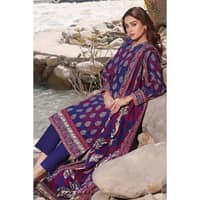 Ideas Khaddar Printed Unstitched Suit K-32013A 3PC - image 5