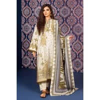 Ideas Khaddar Printed Unstitched Suit K-32014 3PC - image 2