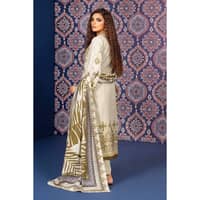 Ideas Khaddar Printed Unstitched Suit K-32014 3PC - image 3