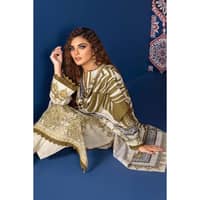 Ideas Khaddar Printed Unstitched Suit K-32014 3PC - image 4