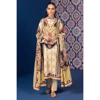 Ideas Khaddar Printed Unstitched Suit K-32017 3PC