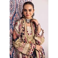 Ideas Khaddar Printed Unstitched Suit K-32017 3PC - image 5