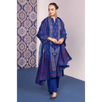 Ideas Khaddar Printed Unstitched Suit K-32018 3PC - image 2