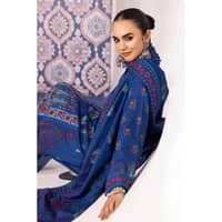 Ideas Khaddar Printed Unstitched Suit K-32018 3PC - image 5