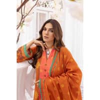 Ideas Khaddar Digital Printed Unstitched Suit K-32020 3PC - image 5