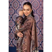 Ideas Khaddar Printed Unstitched Suit K-32028 3PC - image 5