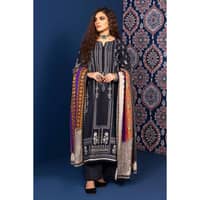Ideas Khaddar Printed Unstitched Suit K-32033 3PC - image 2