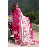 Ideas Khaddar Printed Unstitched Suit K-32044A 3PC - image 2