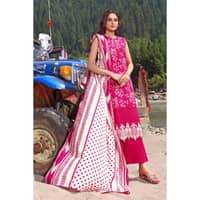 Ideas Khaddar Printed Unstitched Suit K-32044A 3PC - image 5