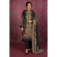 Ideas Cotton Linen Unstitched Suit K-32003 3PC