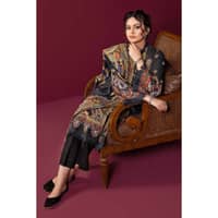 Ideas Cotton Linen Unstitched Suit K-32003 3PC - image 4