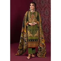 Ideas Embroidered Printed Khaddar Unstitched Suit K-32038 3PC - image 2