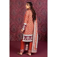 Ideas Embroidered Printed Khaddar Unstitched Suit K-32024A 3PC - image 3